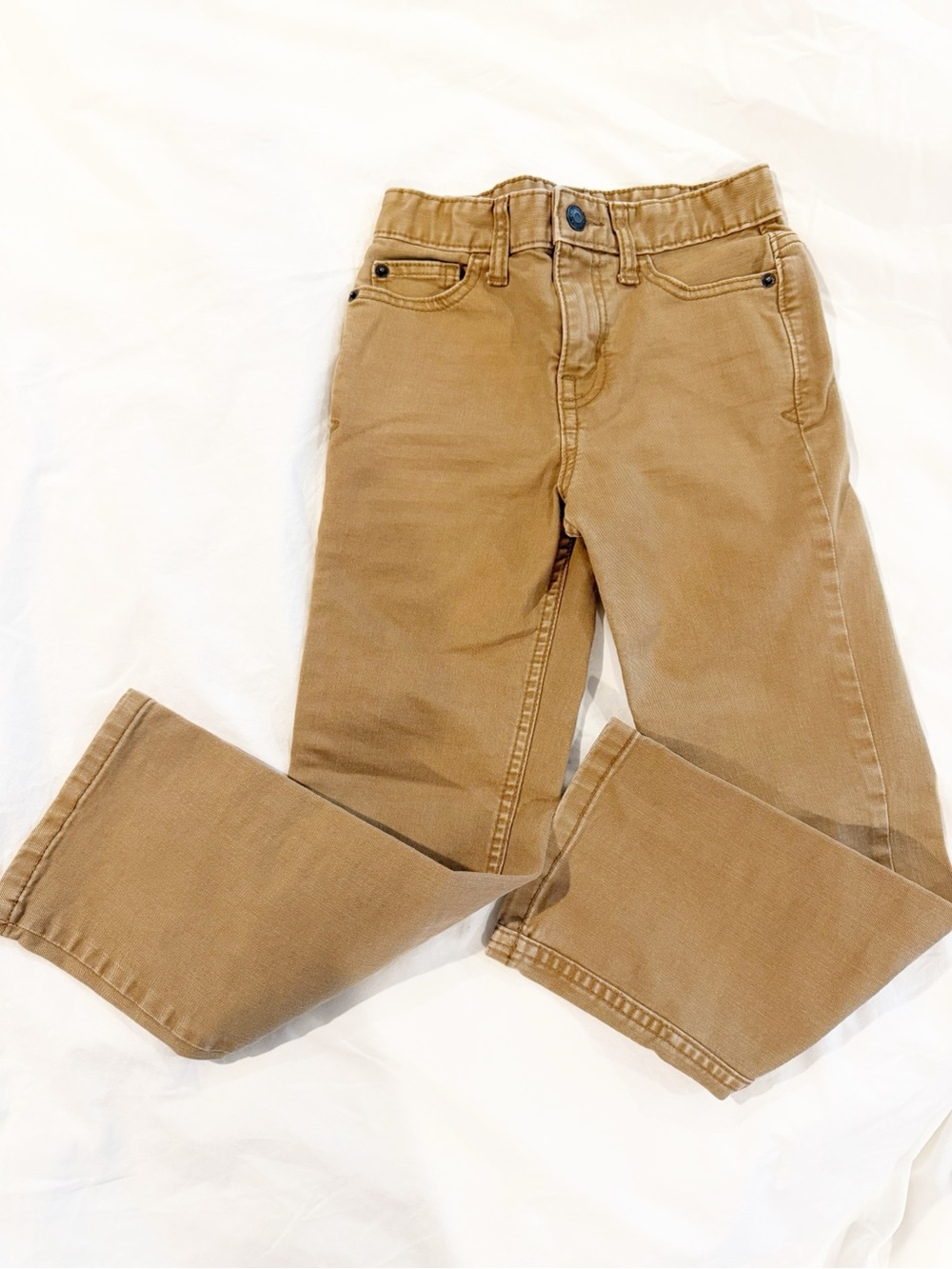 Cat & Jack Kids Denim Pants in Tan Boys Size 7